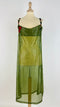 Abito midi in paillettes con cartellino