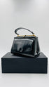 Borsa pelle lucida
