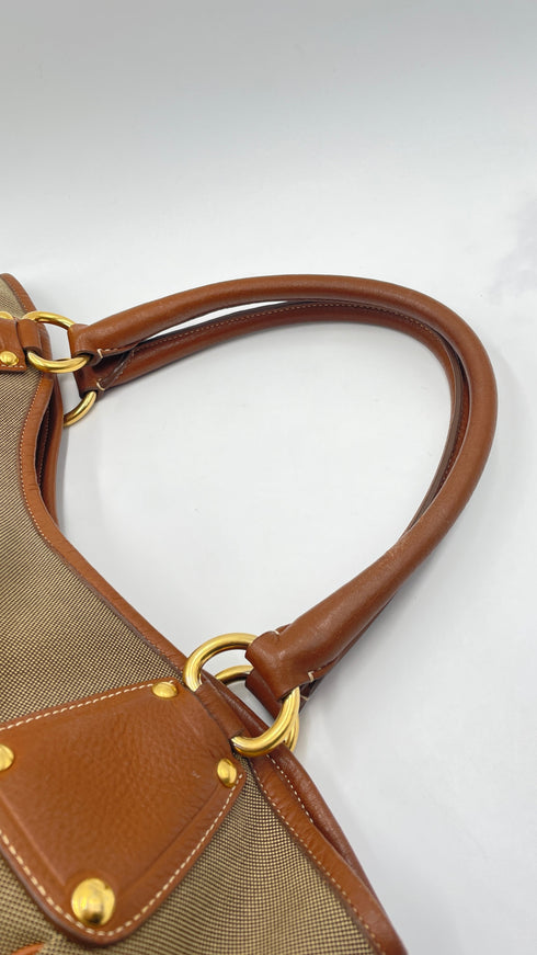 Tote bag logo in tela