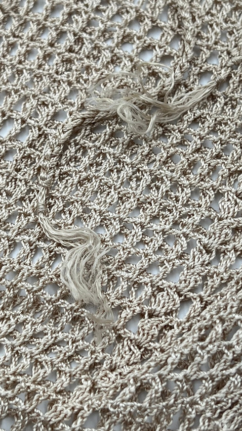 Top long-sleeves crochet