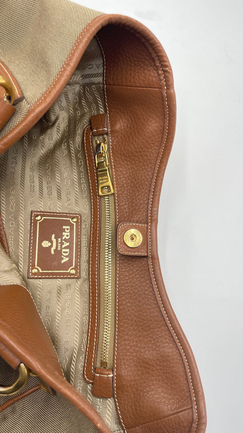 Tote bag logo in tela