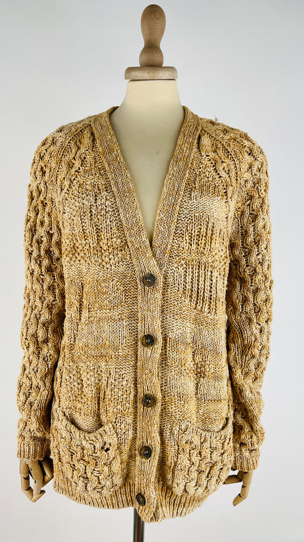 Cardigan a trecce