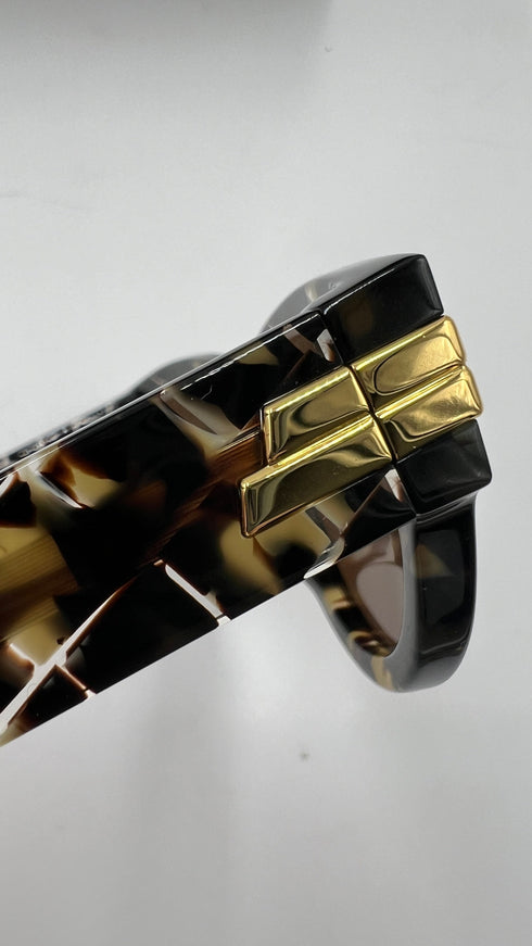 Occhiali da sole motivo intrecciato