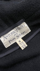 Cappotto a uovo cashmere ANTONIO FUSCO per Pupi solari