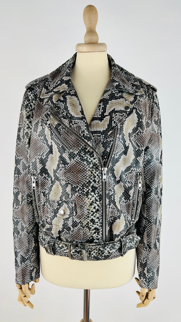 Biker stampa animalier