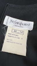 Abito con gonna plissettata Yves Saint Laurent Variation