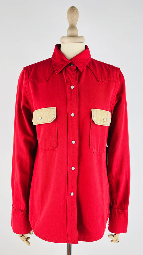 Camicia bi-color