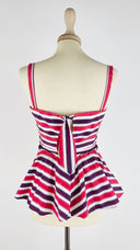 Top smanicato a righe MAX & CO