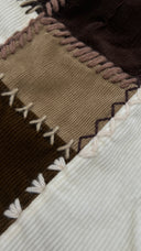 Abito corto lavorazione patchwork