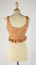 Top smanicato cropped Miu Miu