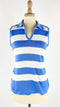Polo smanicata righe