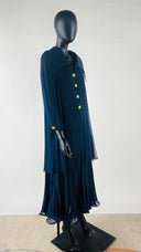 Abito lungo blu notte NIna Ricci