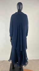 Abito lungo blu notte NIna Ricci