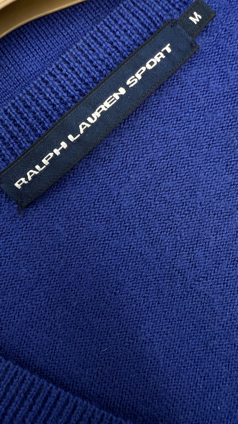 Maglione in merino “V”