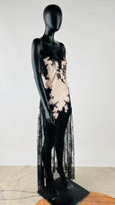 Slip dress lungo trasparente MARYolaine