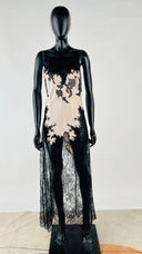 Slip dress lungo trasparente MARYolaine