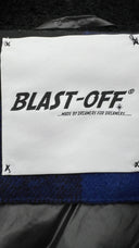 Bomber tartan inserti velluto Blast OFF