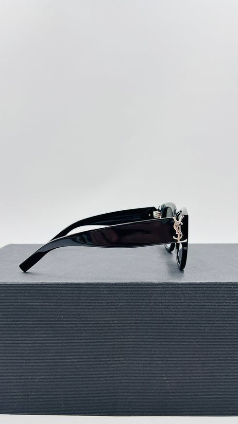 Occhiali da sole neri monogram