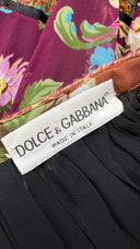 Gonna lunga con frange DOLCE&GABBANA