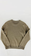 Maglion sabbia con logo Celine