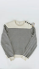 Maglia in cotone a righe Celine