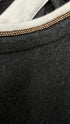 Maglia collo micro-borchie