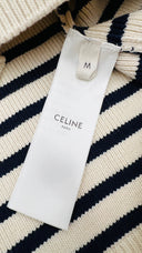 Maglia in cotone a righe Celine