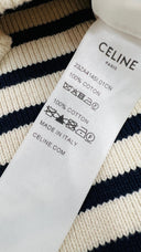 Maglia in cotone a righe Celine
