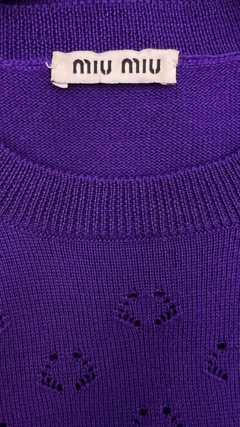 Maglione traforato