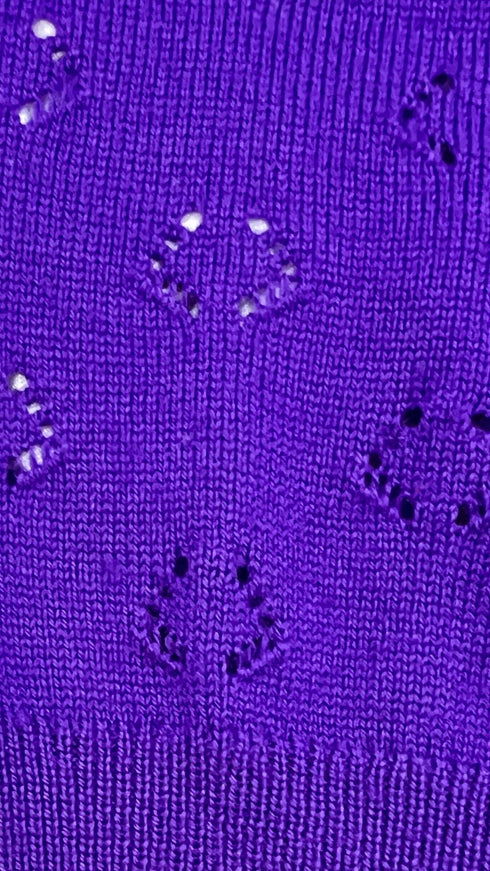 Maglione traforato