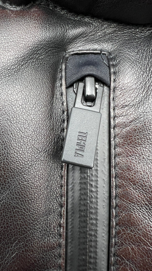 Gilet imbottito lucido