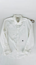Camicia classica con logo ricamato Celine