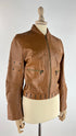 Bomber in pelle