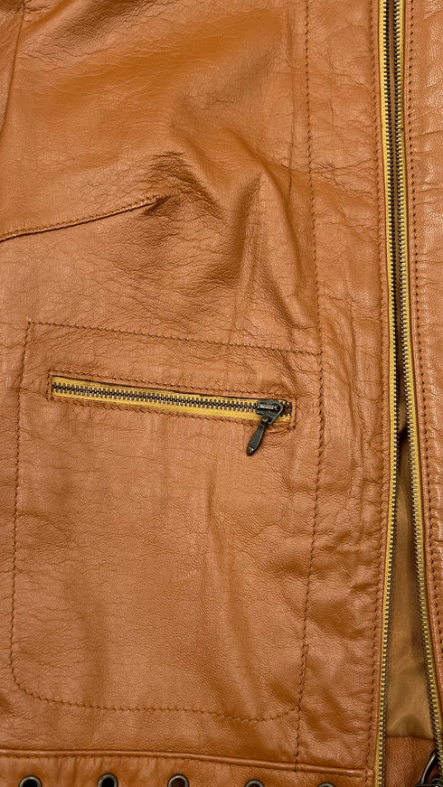 Bomber in pelle