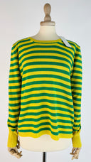 Maglia in cashmere a righe WAIt and see