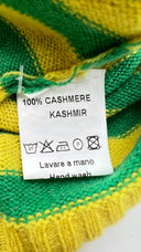 Maglia in cashmere a righe WAIt and see