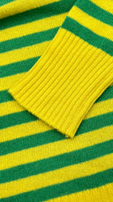 Maglia in cashmere a righe WAIt and see