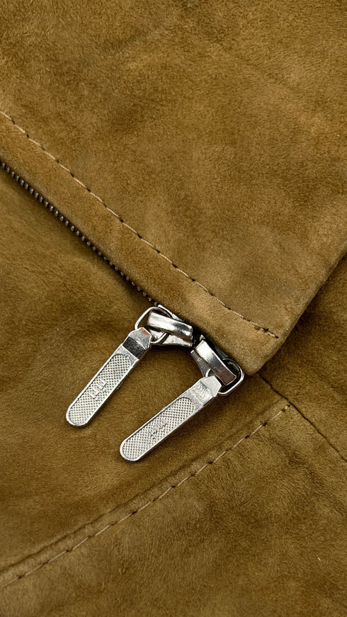 Giacca suede sfoderata