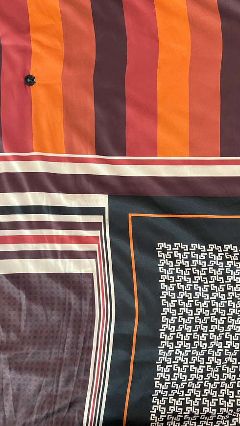 Poncho multi pattern