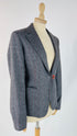 Blazer con chiusura moschettone