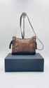Borsa a tracolla marrone