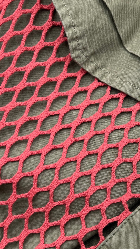 Camicia inserti in mesh