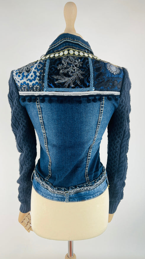 Giacca corta in jeans