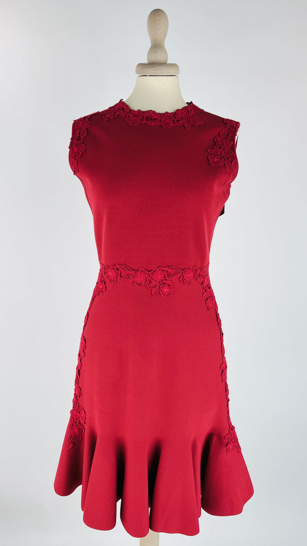 Abito corto in maglia