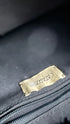 Borsa in raffia a righe