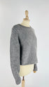 Maglione girocollo grigio