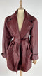 Trench pelle vintage