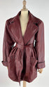 Trench pelle vintage