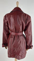Trench pelle vintage