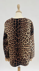 Felpa animalier boutique moschino